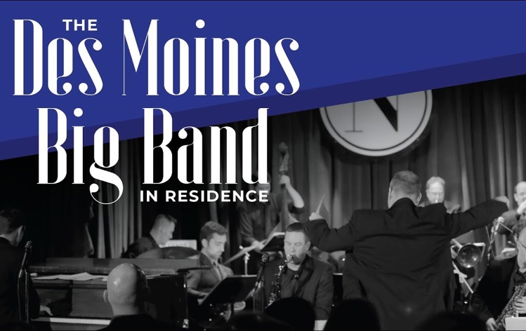 The Des Moines Big Band, in residence