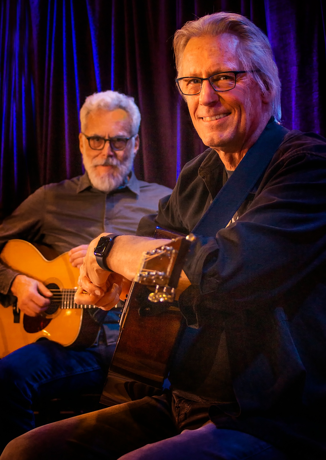 Jon Pousette-Dart with Jim Chapdelaine