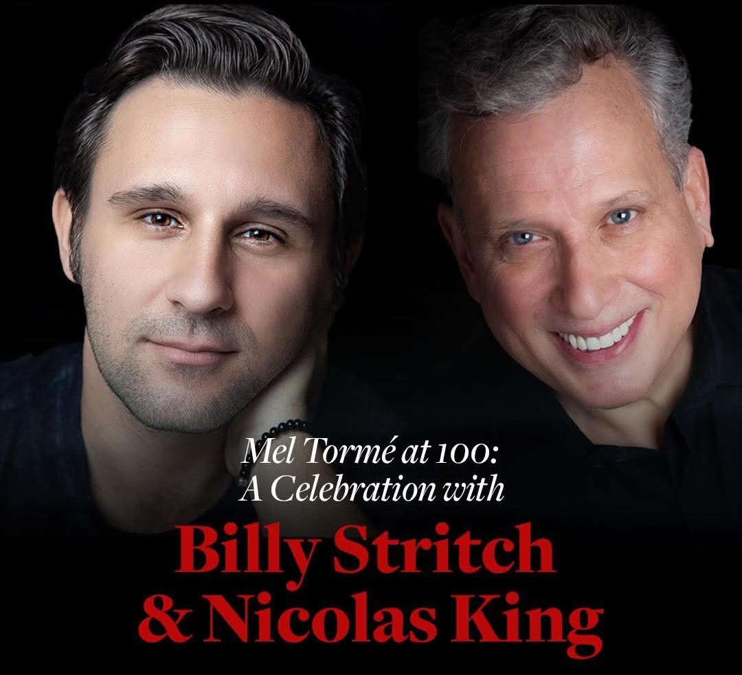 Austin Cabaret Theatre Presents... TORME AT 100: A Celebration with Nicolas King & Billy Stritch artwork from Parker Jazz Club