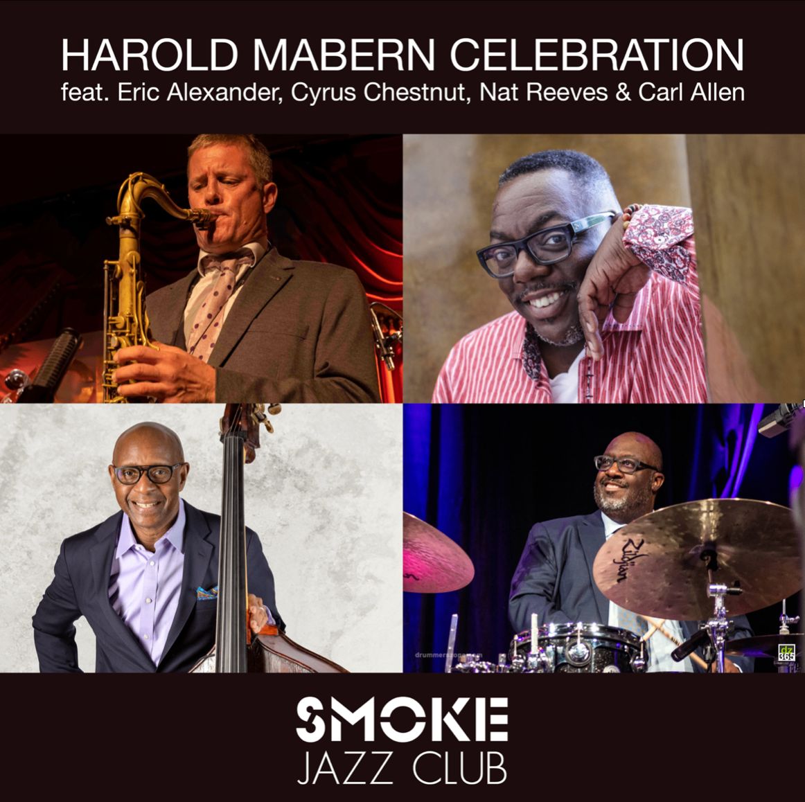 A 90th Birthday Tribute to Harold Mabern featuring Eric Alexander & Cyrus Chestnut