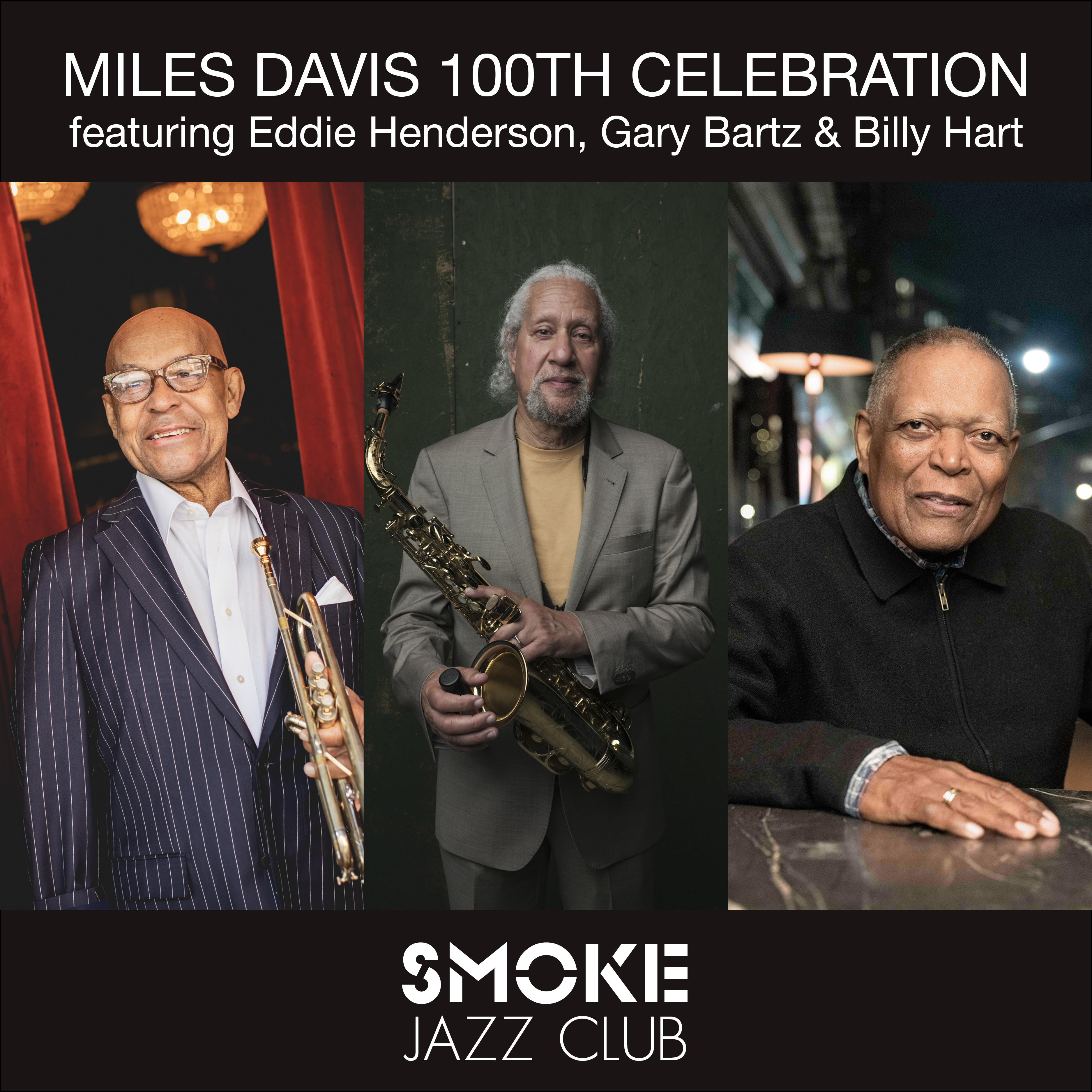 LIVESTREAM: Miles Davis 100th Celebration with the Eddie Henderson Quintet feat. Gary Bartz and Billy Hart