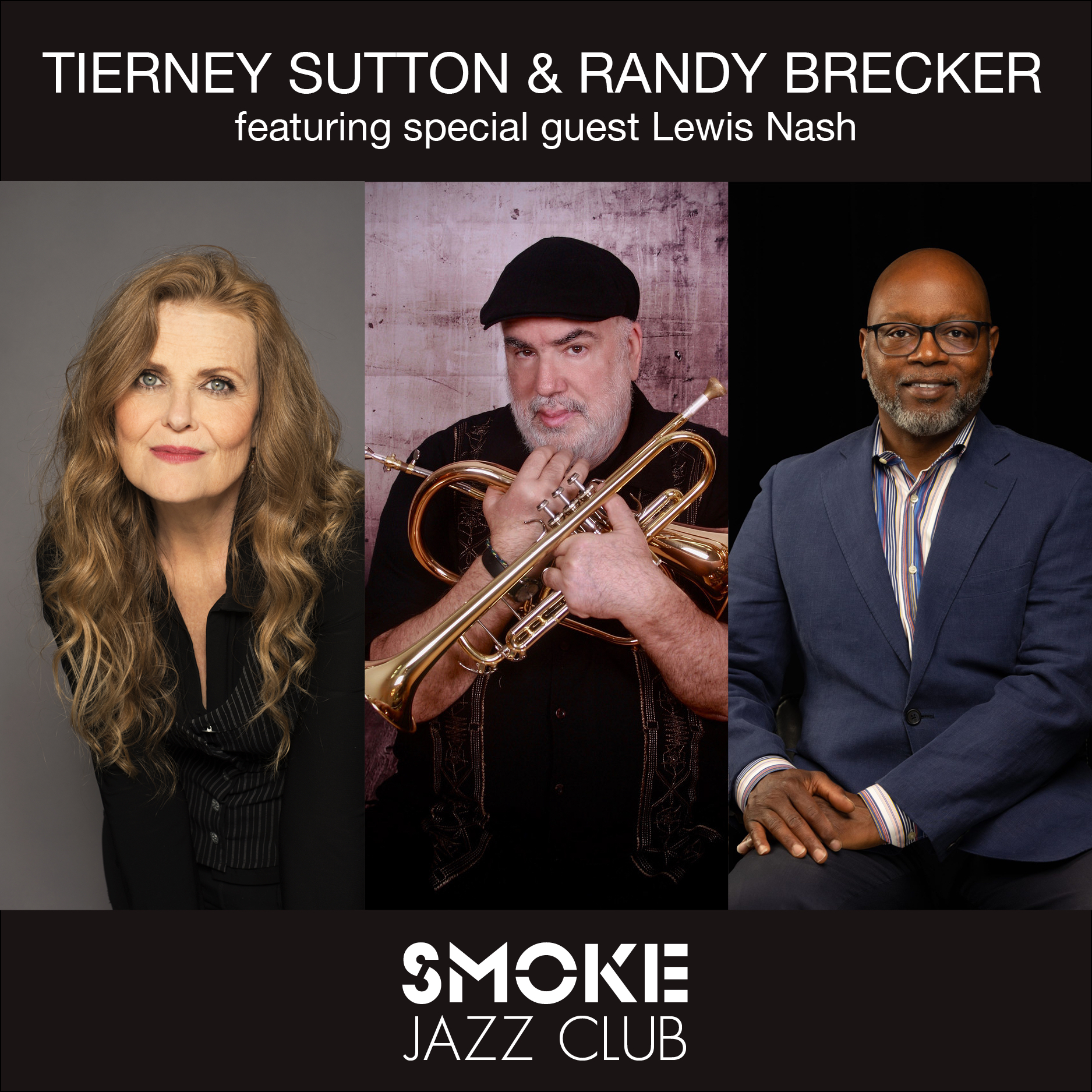 LIVESTREAM: Tierney Sutton & Randy Brecker featuring special guest Lewis Nash