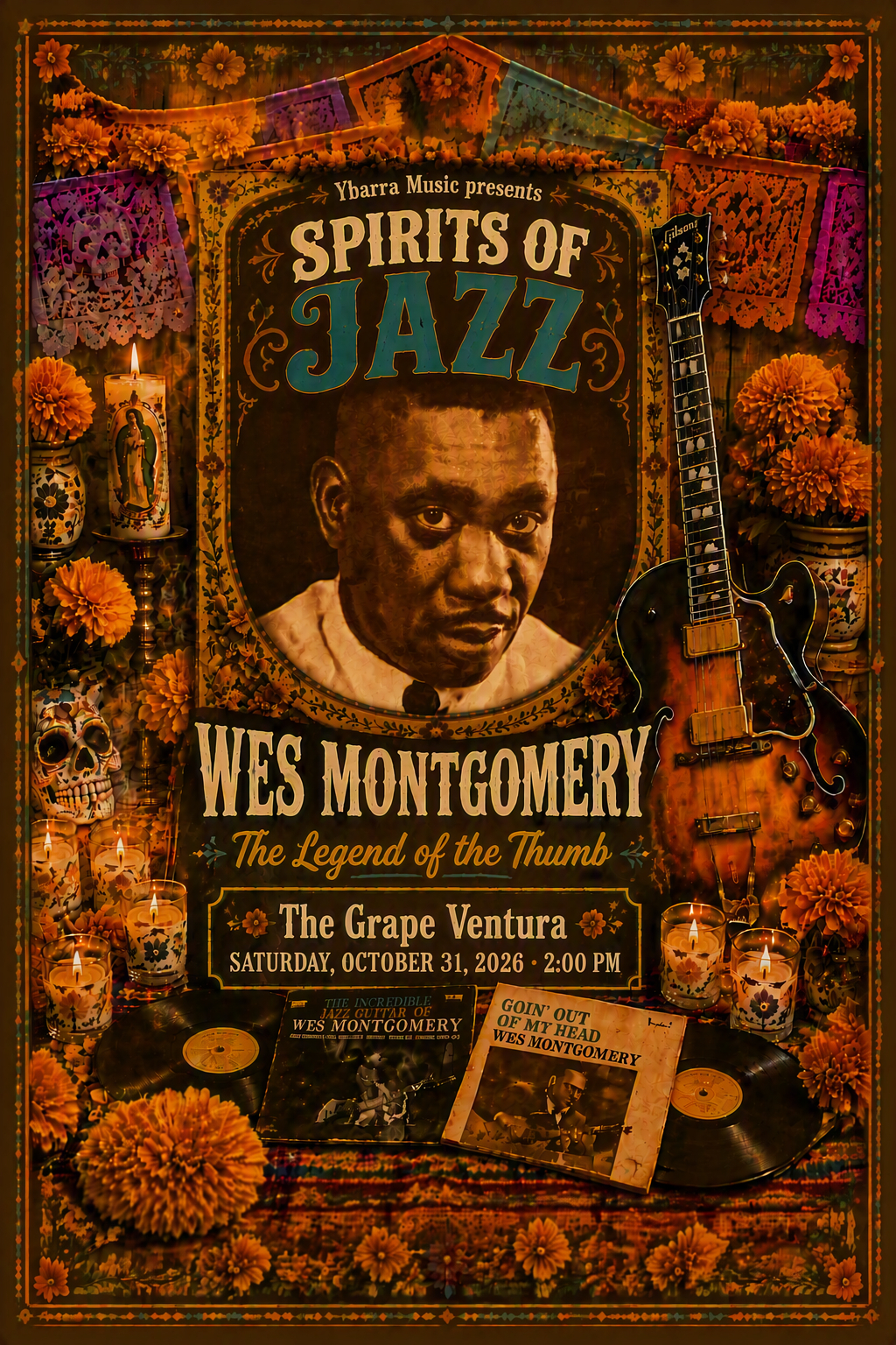 Tony Ybarra - Spirits of Jazz: Wes Montgomery, Legend of the Thumb