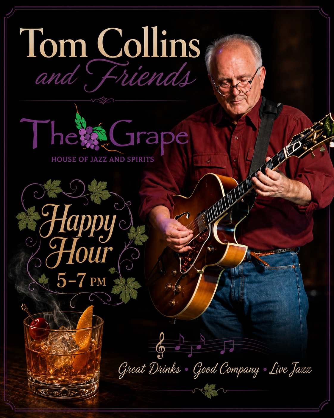 Tom Collins & Friends - Happy Hour