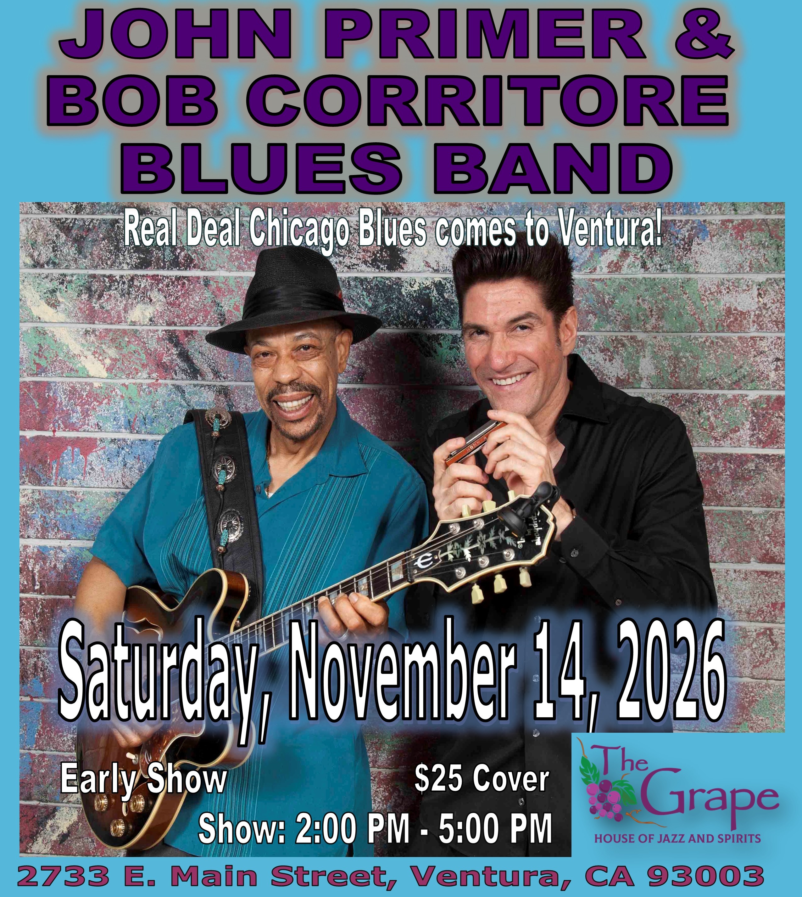 John Primer & Bob Corritore