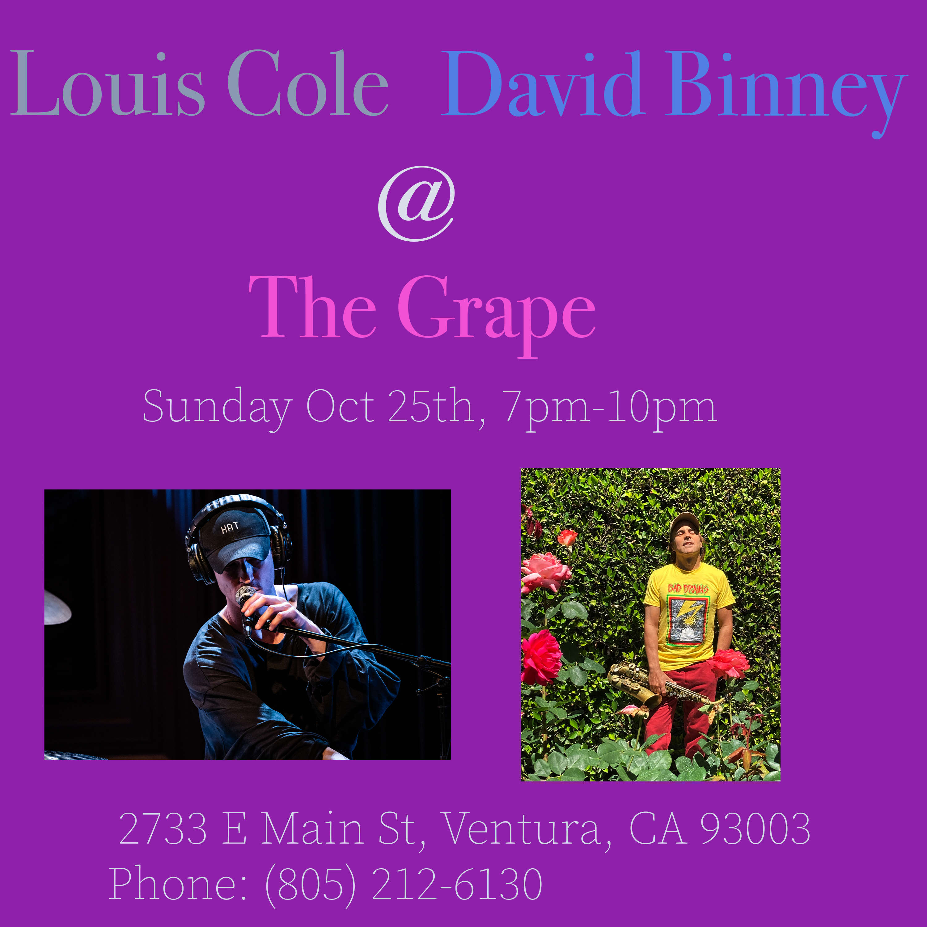 Louis Cole and David Binney