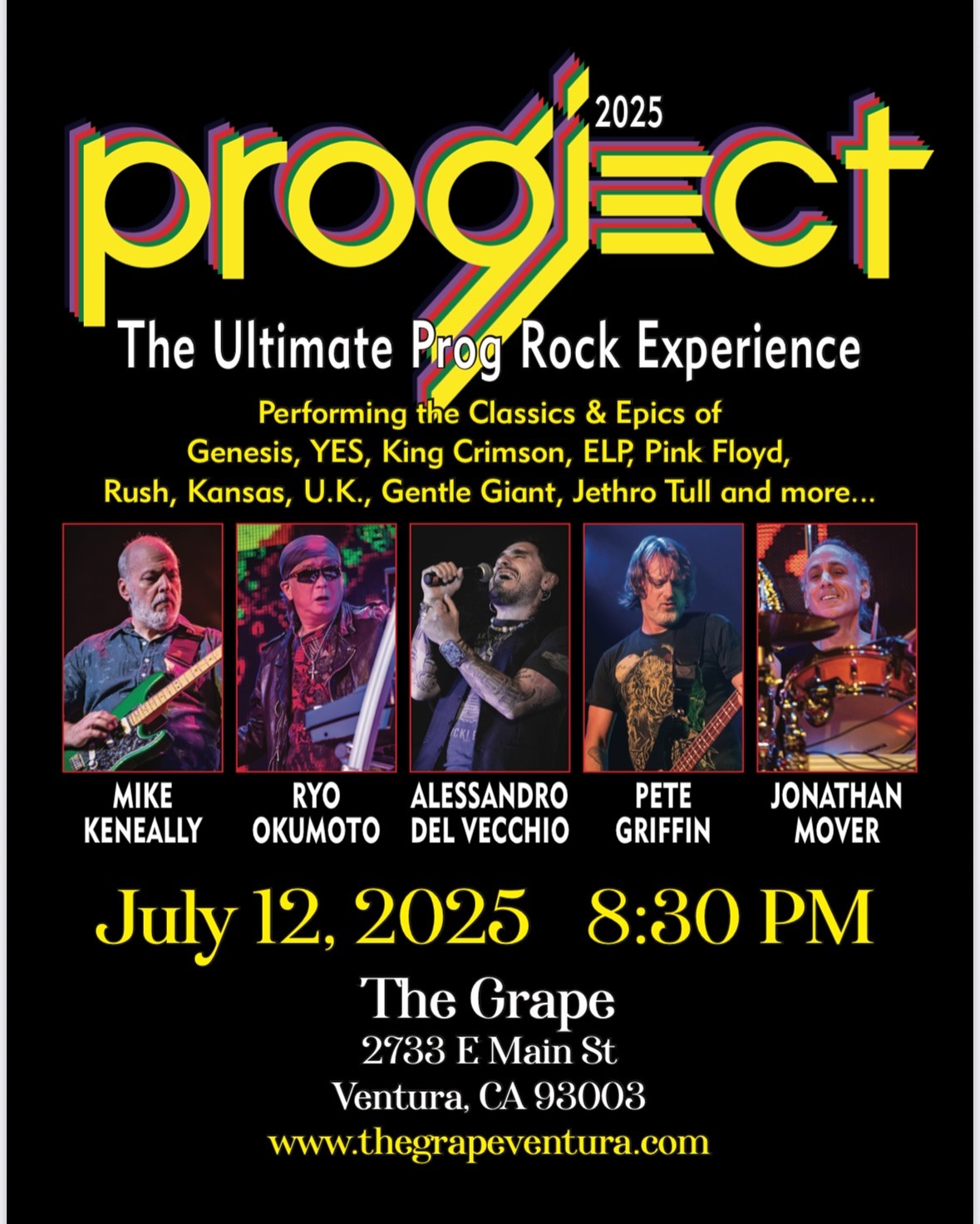 ProgJect- The Ultimate Prog Rock Experience!