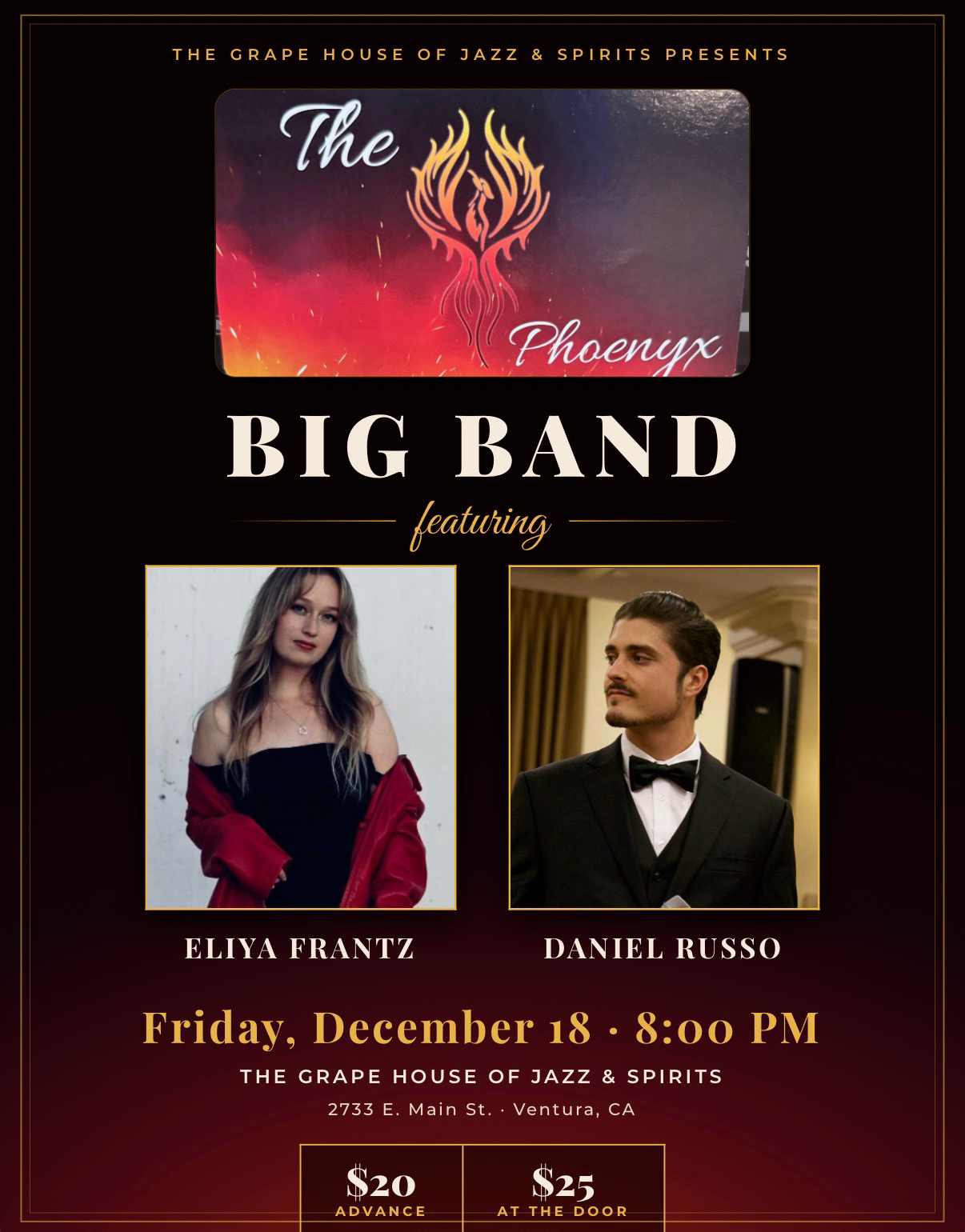 Phoenyx Big Band - Holiday Show!