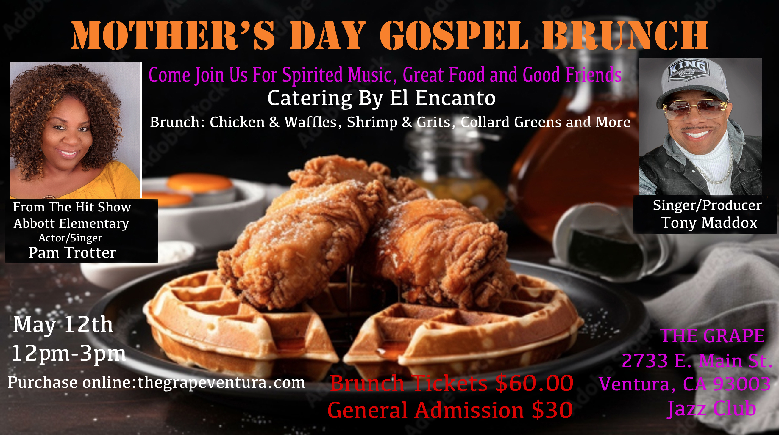 Mother's Day Gospel Brunch with Tony Maddox