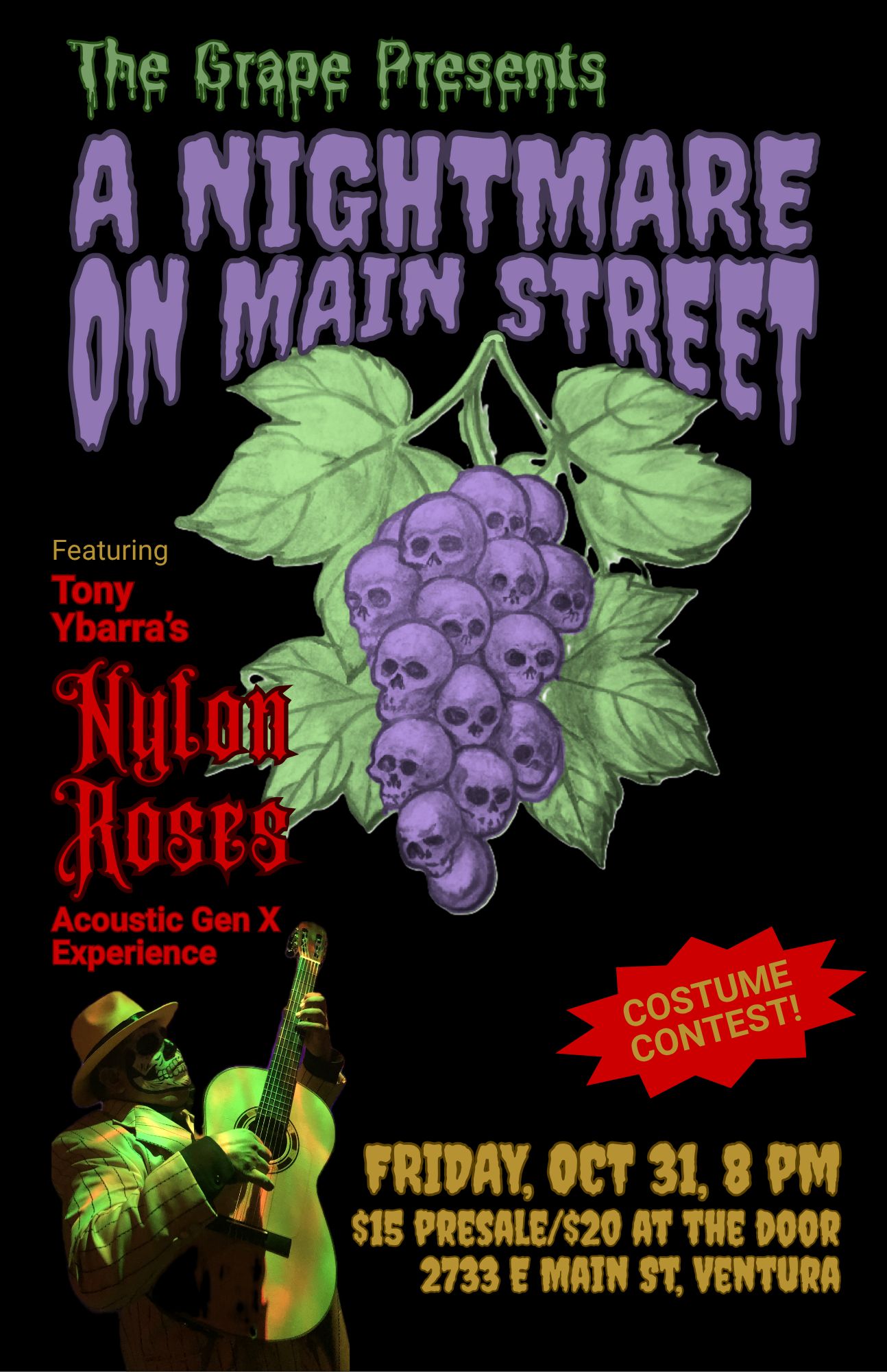 A Nightmare on Main Street With Tony Ybarra's Nylon Roses