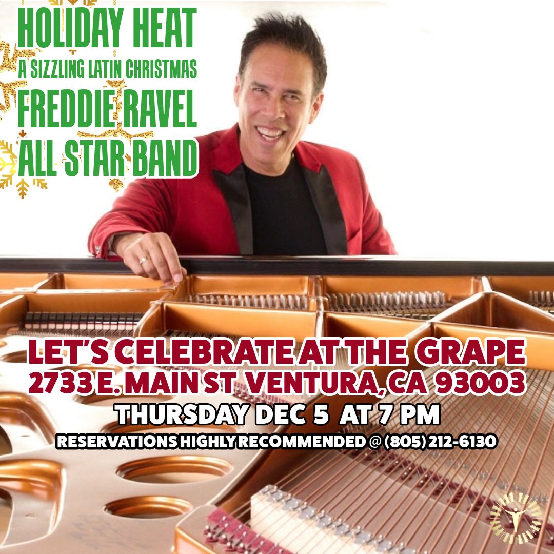 Holiday Heat- A Sizzling Latin Christmas with Freddie Ravel All Star Band