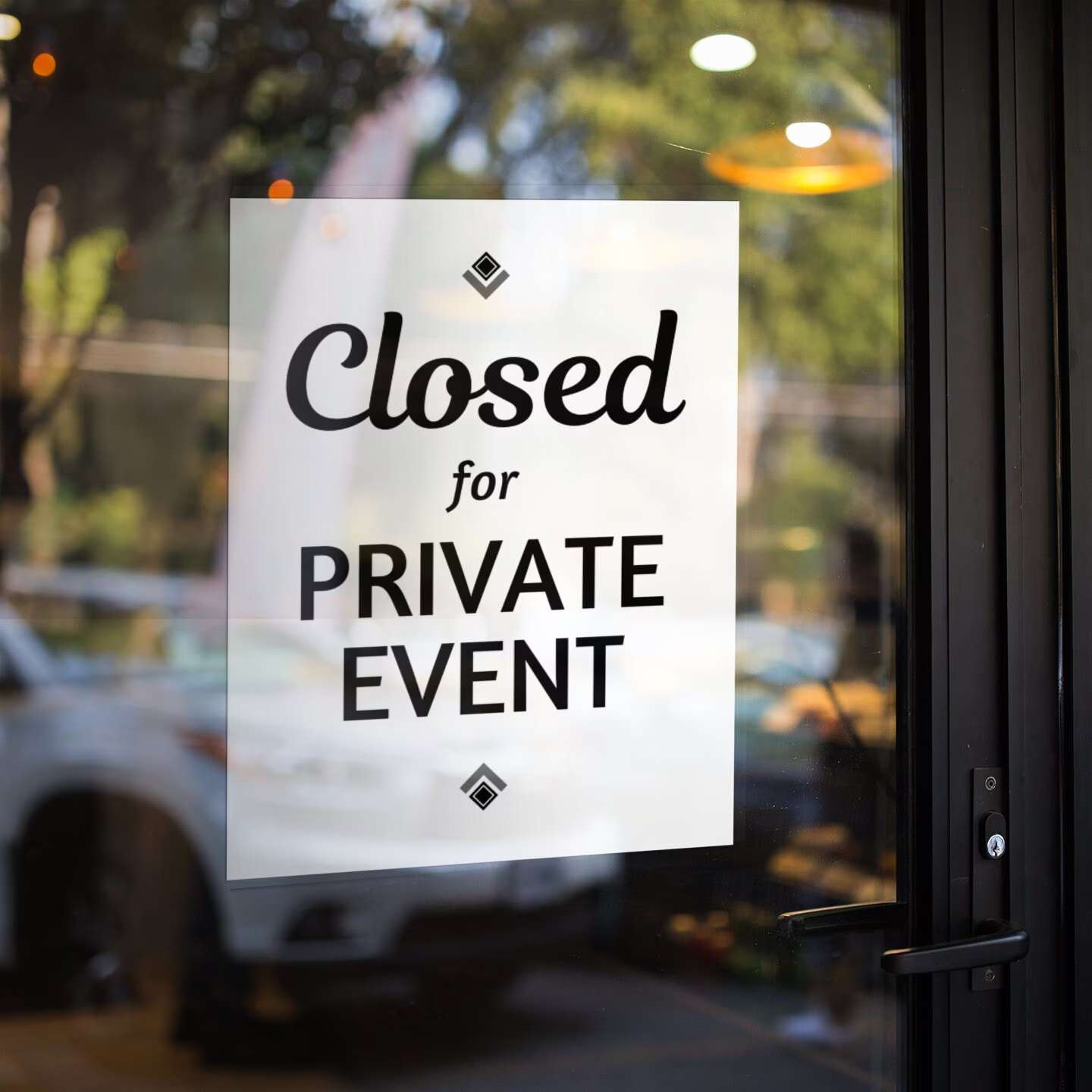 CLOSED FOR PRIVATE EVENT