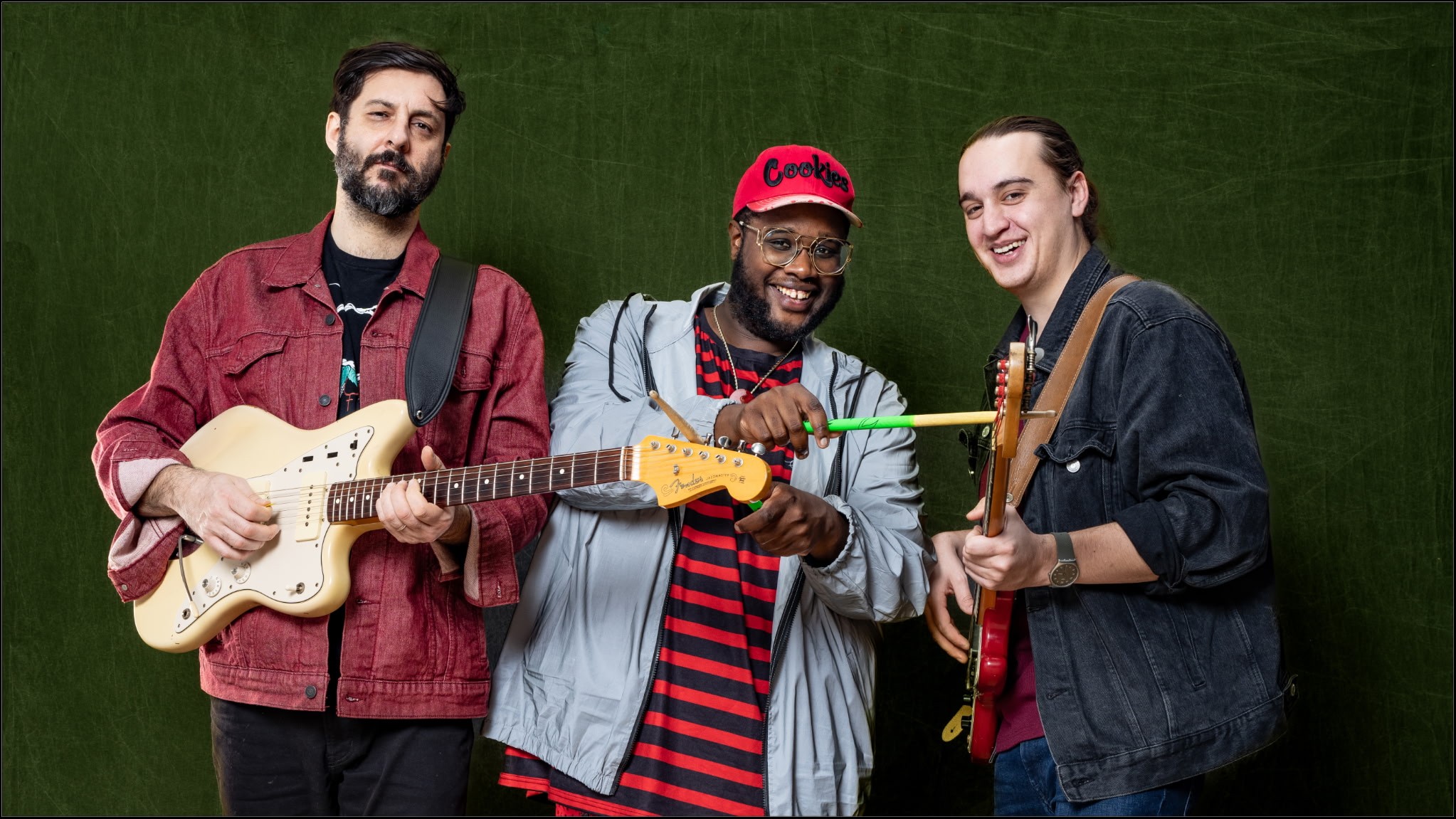 Neighbors: Mike Gamble, Garrett Baxter and Machado Mijiga