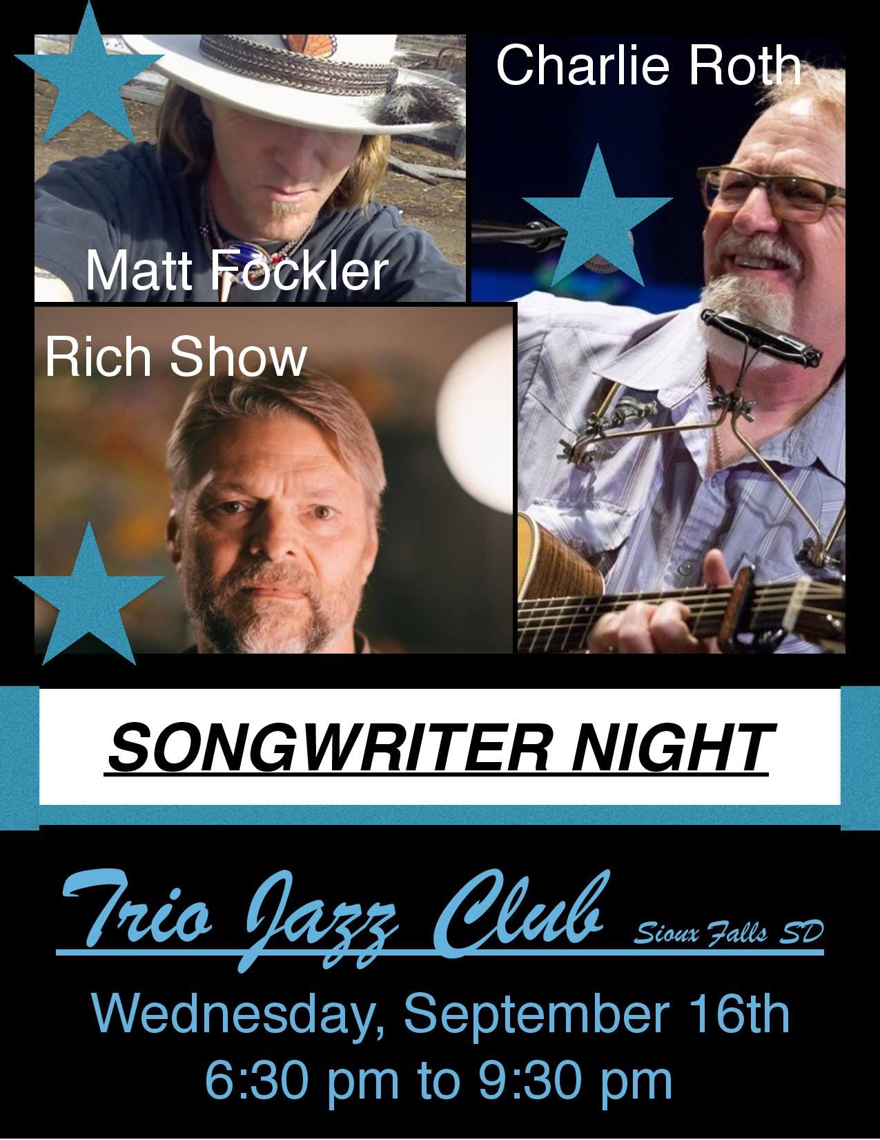 Matt Fockler Songwriter Round