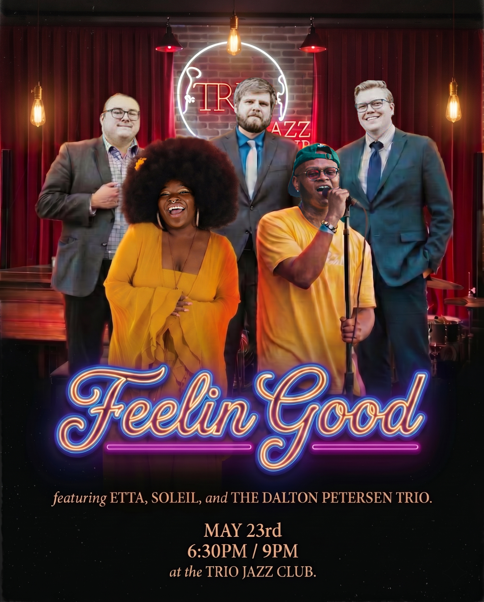 “Feeling Good” featuring Etta McKinley, Soleil, and the Dalton Petersen Trio