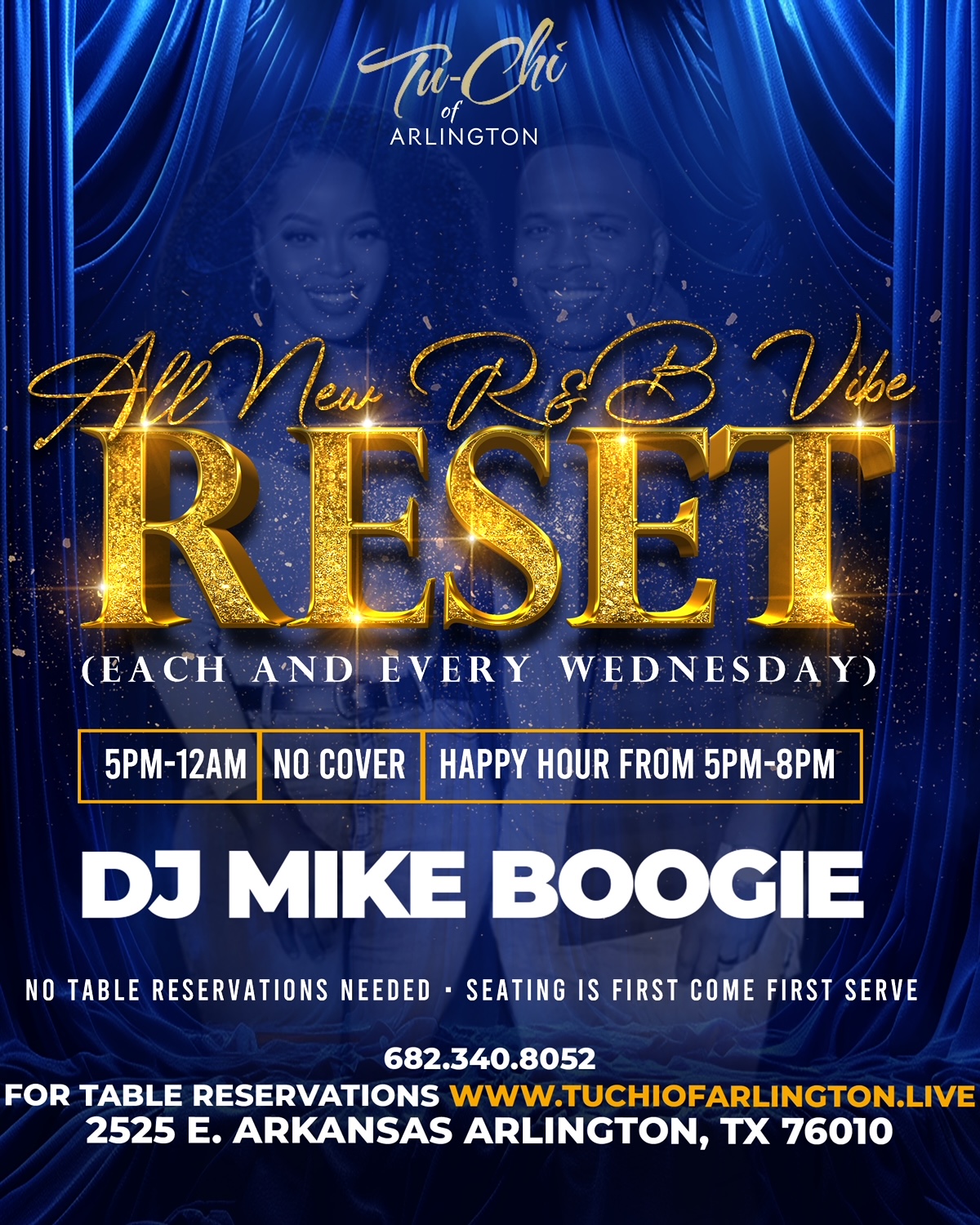 RESET= An All-New Wednesday Night HYPE with an R&B Vibe