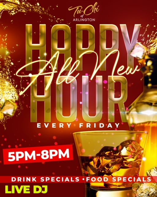 FRIDAY NIGHT HAPPY HOUR IS BACK!!