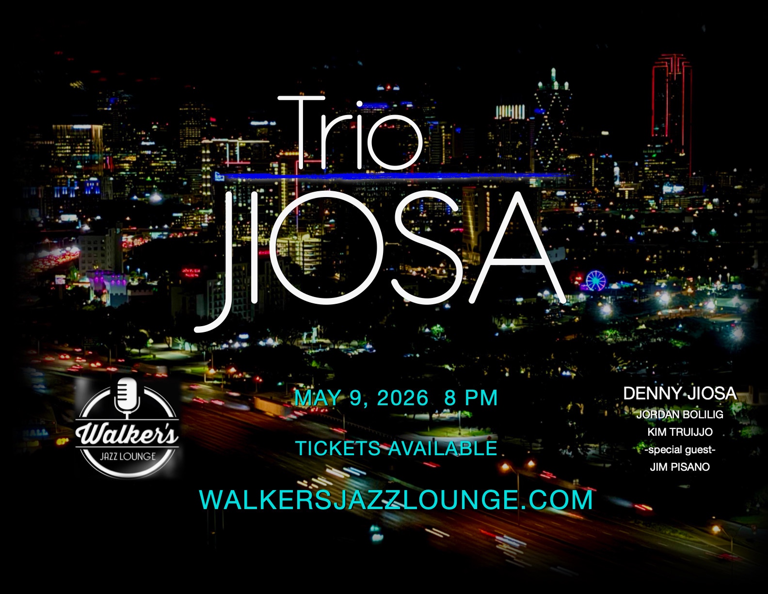 Trio Jiosa at Walker’s!