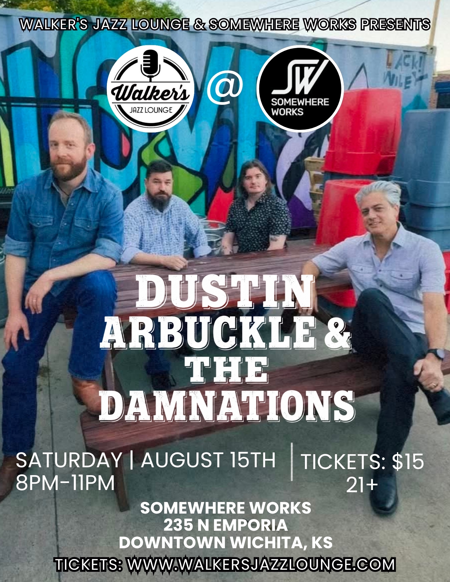 Dustin Arbuckle & The Damnations - Walker’s @ Works