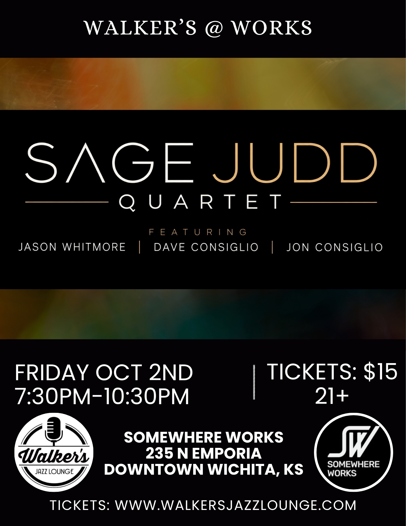 Sage Judd Quartet - Walker’s @ Works