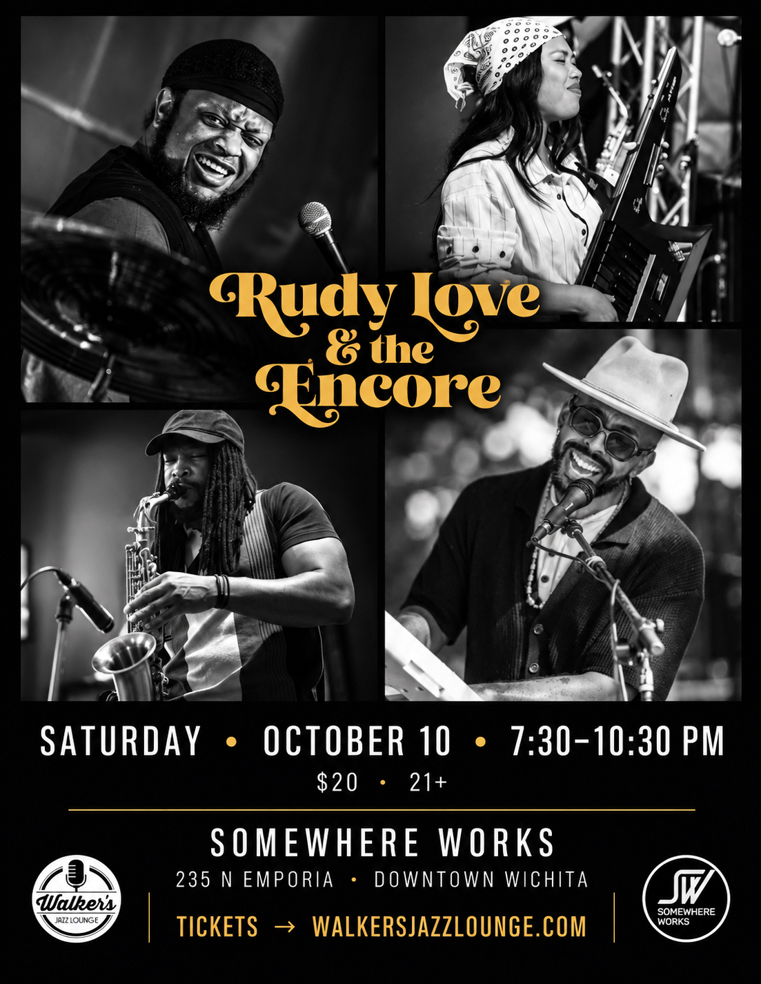 Rudy Love & The Encore - Walker’s @ Works