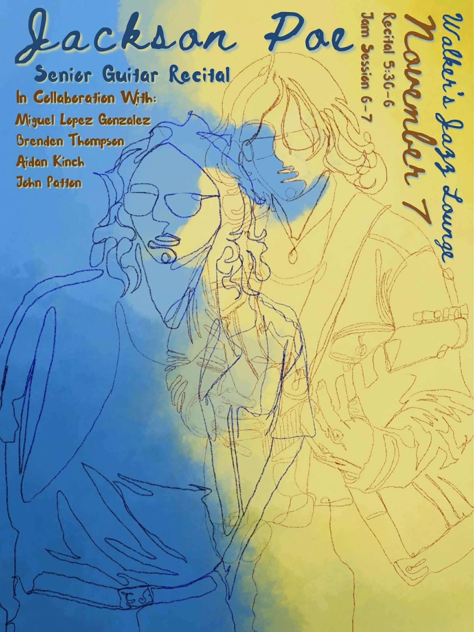 Jackson Poe - Senior Recital at Walker's!