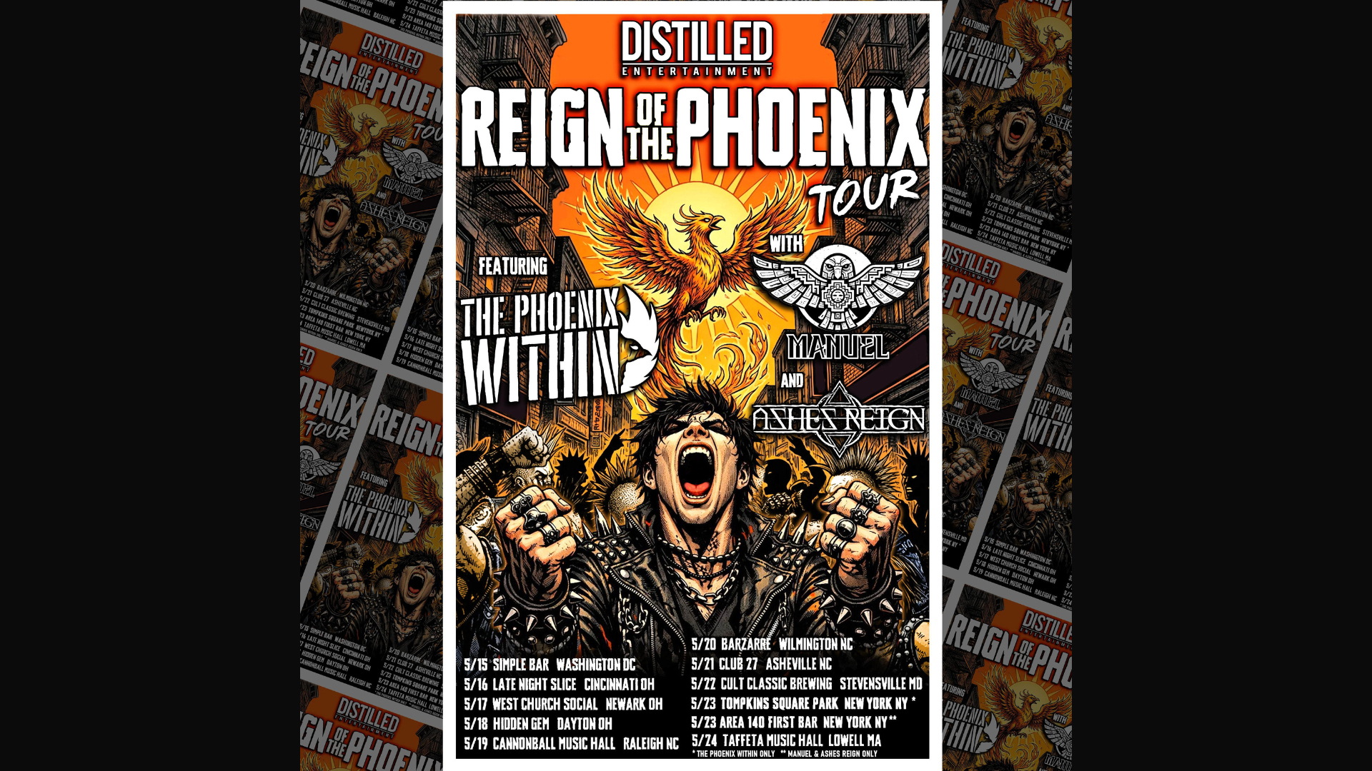 Reign of the Phoenix Tour by Distilled Entertainment