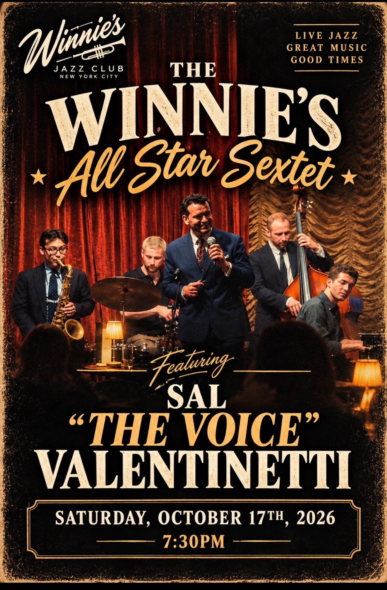 The Winnies All Star Sextet featuring Sal Valentinetti